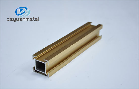 China Anodized Aluminium Extrusion Profile Aluminium Alloy 6060 / 6463 Nature Color supplier