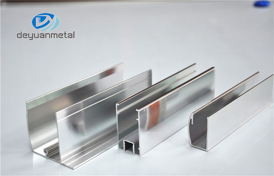 China Dip Anodizing 5u Extruded Aluminum Profiles For Curtain Wall supplier