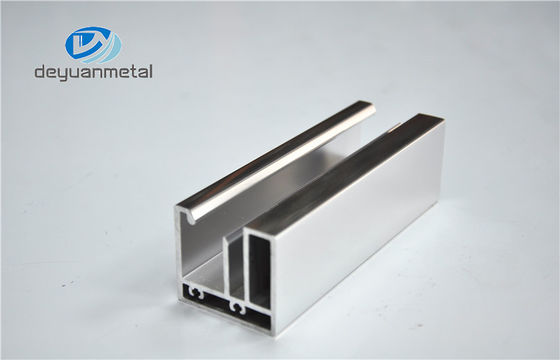 China Mirror Bright Surface Aluminium Shower Profiles For House Decoration supplier