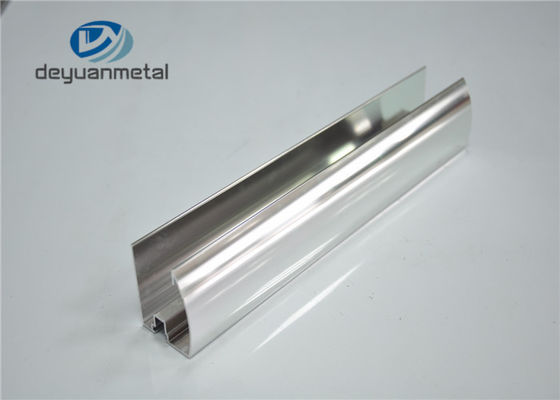 China EN755-9 Bright Dip Surface Aluminium Shower Profiles For Bathroom 1.4mm Thickness supplier