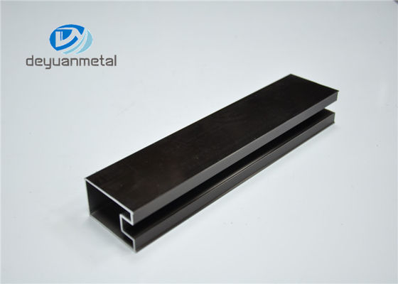 China Industry Customized Champagne Aluminium Window Frames With Alloy 6063-T5 supplier