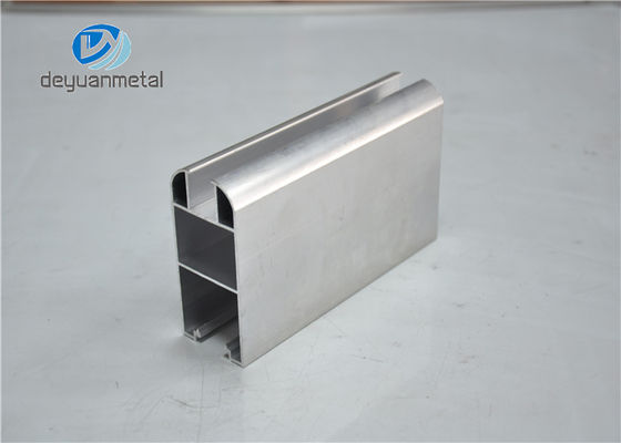 China Grey Powder Coating Aluminium Window Profiles T5 T6 Temper 3m-6m Length supplier