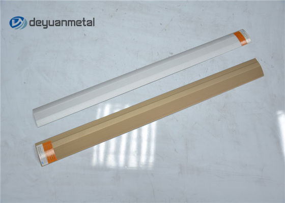 China Gold And Silver Aluminium Floor Trim Profiles For Wooden Floor High Strength supplier