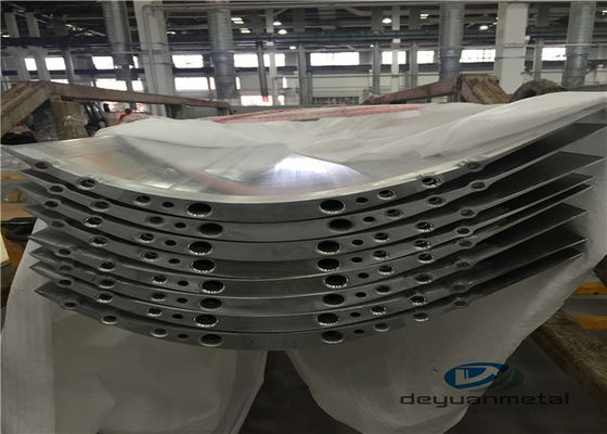 China Machined Cnc Aluminum Parts , Aluminium Alloy Profile Natural Color supplier