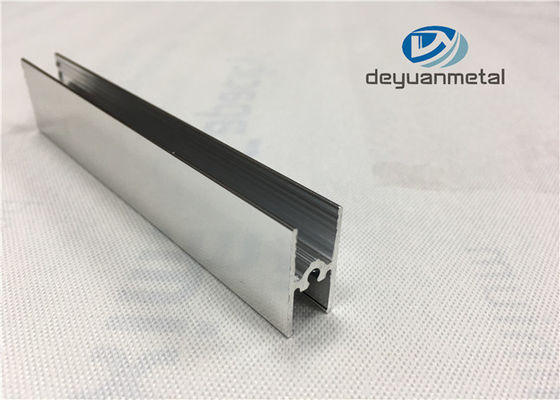 China Bright Dip Aluminium Furniture Profiles , Precise Cutting Shower Enclosure Profiles supplier
