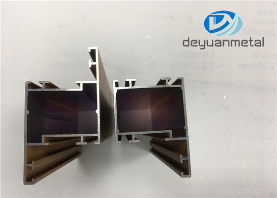 China 1.5mm Thickness Sliding Aluminium Window Sill Profiles , Extrudex Standard Shapes supplier
