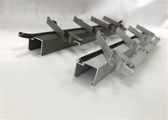China 6000 Series Cnc Machined Aluminum Parts , Aluminum Window Louvers WIth Punching supplier