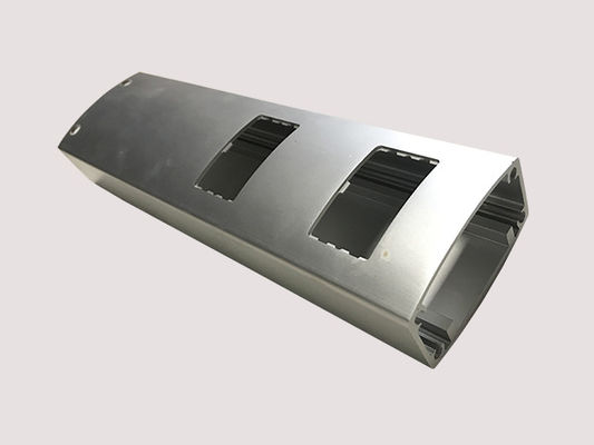 China Bright Brushing CNC Aluminum Profiles Digital Shell Silver Color 1.4mm Thickness supplier
