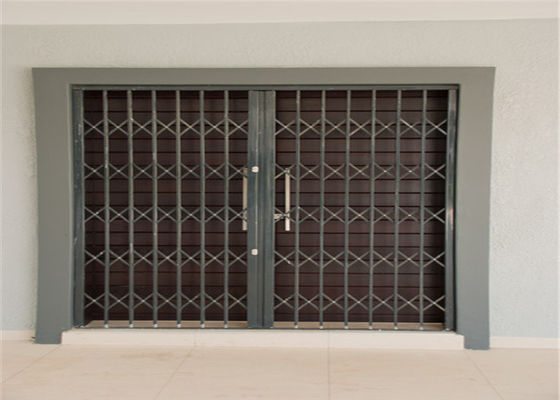 China Thickness 2.0mm 6063 Aluminium Security Doors And Windows With Sand Blasting supplier