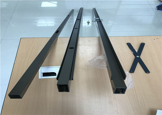 China Open Style Aluminium Door Frame Profile , Powder Coated Aluminum Extrusions supplier