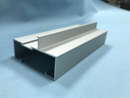 China C28 54mm Aluminum Mullion For 28mm Window Profiles Silver Anodizing supplier