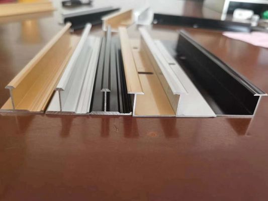 China Polishing 0.8mm Aluminium Floor Trim Profiles L Angle Shape supplier