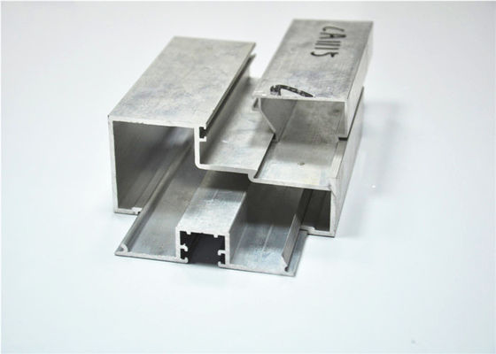 China Mill Finished Aluminum Door Frames by Milling / Drilling 6060-T5 / T6 supplier