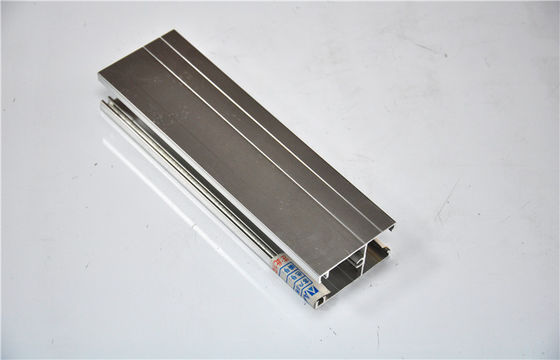 China Alloy 6463 Silver Polishing Aluminium Extrusion Profile For Floor Decoration supplier