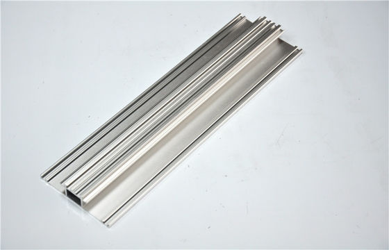 China Silver Polishing Aluminium Frame Aluminium Extrusion Profile For Windows supplier