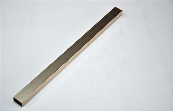 China Champange Decorative Aluminum Extrusions Profiles Aluminium Frame 6063-T5 supplier