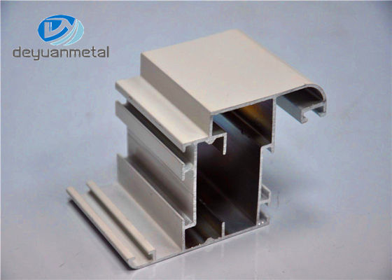 China High Strength Commercial Aluminum Door Profile With Powder Coating supplier