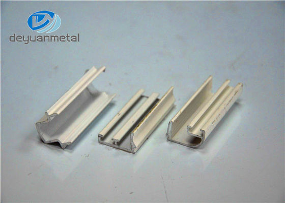China White Powder Coating Aluminum Extrusion Profile For Windows , Alloy 6063-T5 supplier