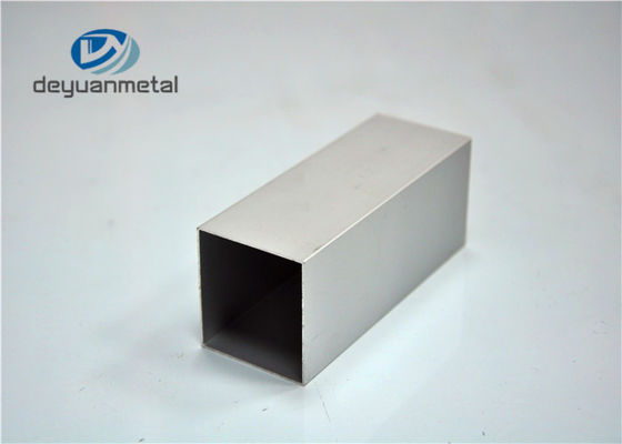China Industry 6063 Rectangular Aluminium Profile ,  Building Aluminum Tubing Extrusions supplier