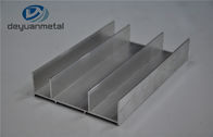 Chemical / Mechanical Mill Finish Aluminium Extrusion Profile For Living Room