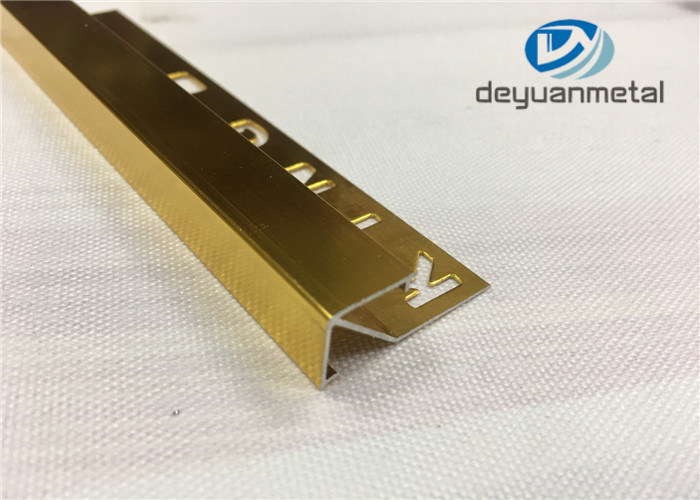 Polishing Gold Aluminium Trim Profile U shape