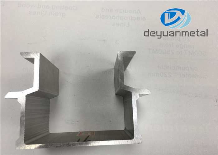 Thickness 1.4 2.5mm Aluminum Framework Structural 6063T5 Aluminum