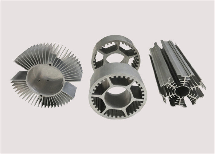 Small Bundle Package Industrial Aluminium Extrusions / Round Aluminum