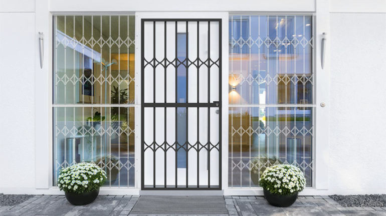 Grey Tempered Glass Aluminium Sliding Security Doors Customized Shape - Glass Aluminium Doors Grey Tempered Glass Aluminium Sliding Security Doors Customized Shape - Glass Aluminium Doors