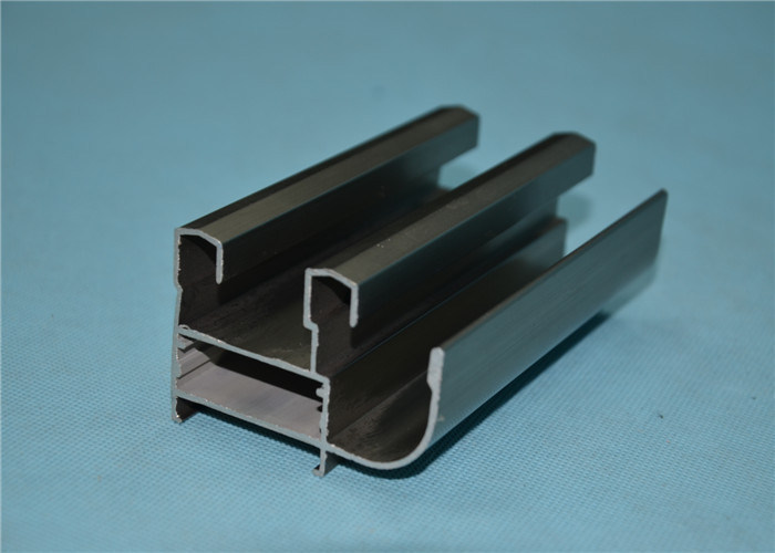 Construction Anodized Bronze Aluminium Extrusion Profile 6063T6 / T5