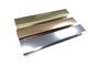 Polishing Surface Alloy 6463 Aluminium Shower Profiles Silver Gold And Champange supplier