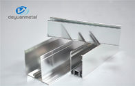 Dip Anodizing 5u Extruded Aluminum Profiles For Curtain Wall