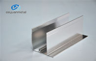 1.8 Meter Bright Dip Aluminium Shower Profiles 6000 Series For Decoration