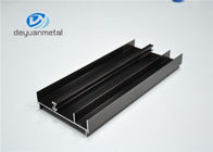 6063-T5  Anodized Aluminium Window Profiles Customizable Lightweight