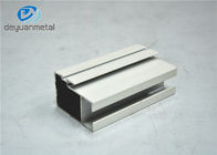 White Powder Coating Aluminium Window Profiles Comply With GB/75237-2004