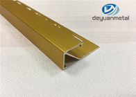 House Decoration Aluminium Trim Profiles With Logo Punched