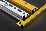 Anodized Aluminium Edge Trim Profiles With Hole Punched 0.7-2mm Thickness