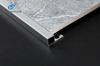 Antierosion Chrome Square Edge Tile Trim 10mm Tempered T6 Alu6063 Material