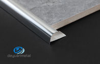 IQNET Aluminum Edge Tile Trim Decorative Quarter Round Wall Corners Shape Bright Silver Color