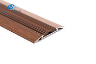 ODM Aluminium Anti Slip Stair Edge Nosing , Wood Grain Stair Nosing For Carpet