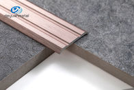 0.7mm Tile Floor Metal Transition Strips , 6063 aluminium floor transition strip