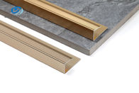 6063 Aluminium Floor Edge Trim T6 Tempered Anti-Slip For Home Decoration