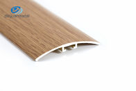 Wood Grain 6063 Aluminium Floor Edge Trim For Threshold Decoration