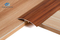 2mm Thickness Aluminium Floor Edge Trim Surface Treatment Wood Grain Anti Slip