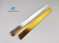 6063 Aluminum T Shape Profile, T Track Aluminium Extrusion 0.8-1.2mm Thickness Transition Trim
