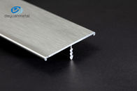 Rose Gold Aluminum Transition Trim 6mm Width T6 Temper Andizing for wall and floor decoration
