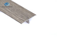 Anodized Extruded Aluminum T Slot Channel 3.5mm Height Powder Coating Wood Grain