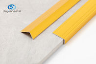 Anodized Aluminium L Profiles Golden Color 2.5m Length Alu6063 Material