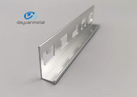 6063 Aluminium Channel Profiles , Trim Angle L Shape Aluminium Frame T6