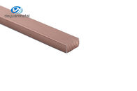 5mm Aluminium Flat Profile Alu 6063 160Mpa Tensile Strength Electrophoresis