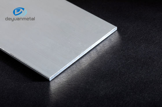 Square Brushed Aluminum Flat Profile Electrophoresis 60mm Aluminium Flat Bar